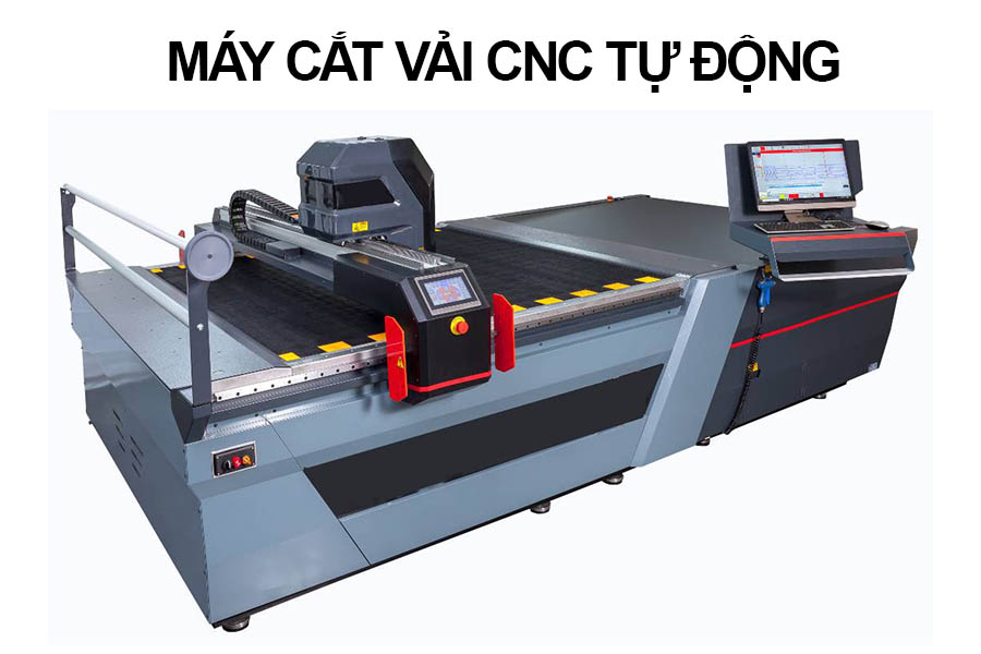 Máy cắt vải CNC giúp đường cắt chính xác theo thiết kế