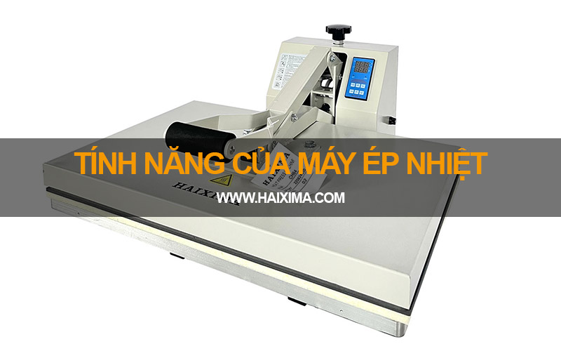 Tính năng của máy ép nhiệt quần áo