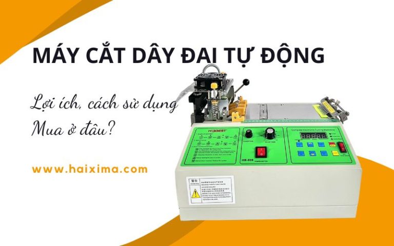 Máy cắt dây đai tự động