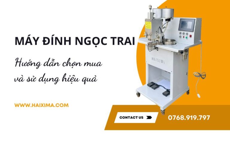 Máy đính ngọc trai