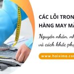 Sửa các lỗi trong kiểm hàng may mặc