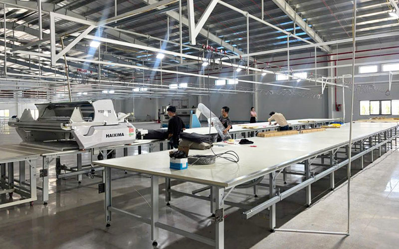 Các dự án máy trải vải Haixima Y5S 190