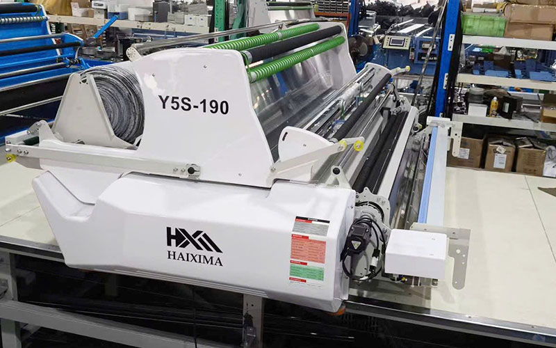 Máy trải vải tự động Haixima Y5S-190 nhanh, chính xác, dễ sử dụng